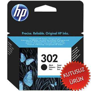 HP - HP F6U66A (302) Siyah Orjinal Kartuş - DeskJet 2130 (U)