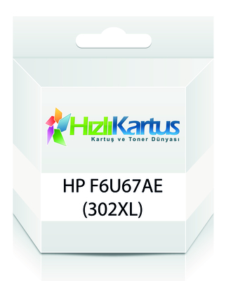 HP - HP F6U67AE (302XL) Renkli Muadil Kartuş - DeskJet 2130