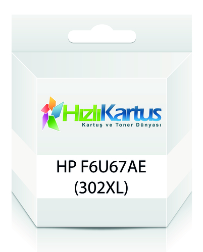 HP F6U67AE (302XL) Renkli Muadil Kartuş - DeskJet 2130