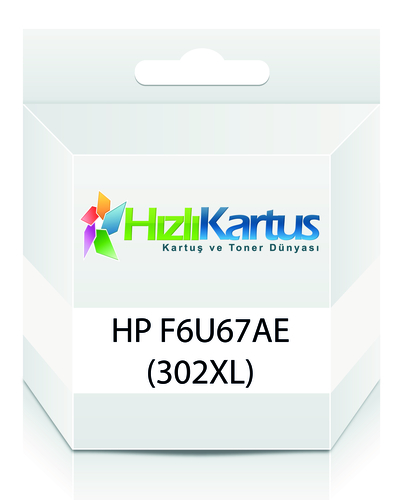 HP F6U67AE (302XL) Renkli Muadil Kartuş - DeskJet 2130 - 1