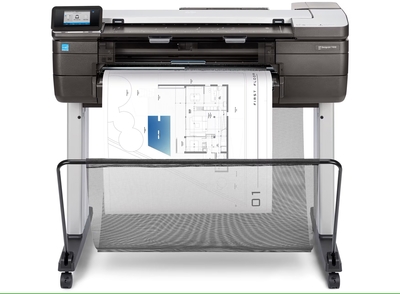 HP F9A28D (T830) DesignJet 24 inc Çok İşlevli Yazıcı - HP