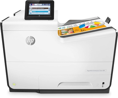 HP - HP G1W46A (556dn) PageWide Enterprise Network + Multifunction Duplex Printer
