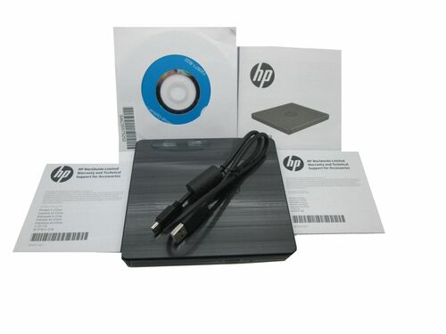 HP F2B56AA Harici USB DVD-RW Sürücüsü (T14930)