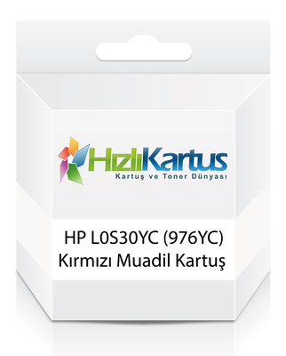 HP L0S30YC (976YC) Kırmızı Muadil Kartuş Extra Yüksek Kapasite - Pro P55250 / P57750 - HP