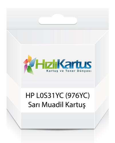 HP L0S31YC (976YC) Sarı Muadil Kartuş Extra Yüksek Kapasite - Pro P55250 / P57750