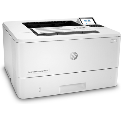 HP 3PZ15A (M406dn) LaserJet Enterprise Dubleks + Network Mono Lazer Yazıcı (T17290) - Thumbnail