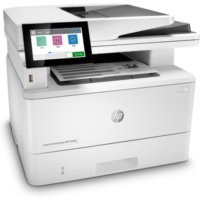 HP 3PZ55A (MFP M430F) LaserJet Enterprise Fax + Scanner + Photocopy + Network + Duplex + Duplex Scan Mono Laser Printer - 3