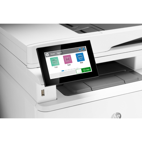 HP 3PZ55A (MFP M430F) LaserJet Enterprise Fax + Scanner + Photocopy + Network + Duplex + Duplex Scan Mono Laser Printer - 6