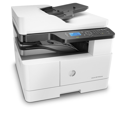 HP 8AF72A (M443NDA) LaserJet Tarayıcı + Fotokopi Çok Fonksiyonlu A3/A4 Mono Lazer Yazıcı (T17640) - Thumbnail