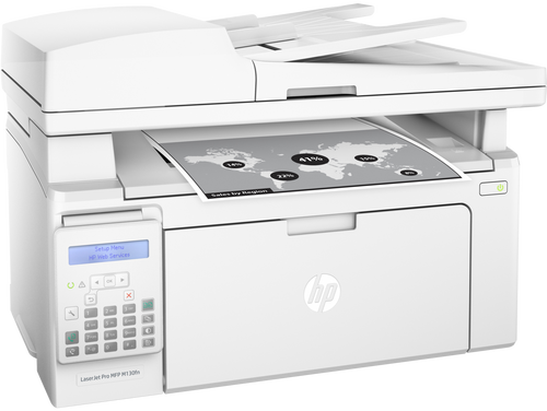 HP G3Q59A (M130fn) LaserJet Pro Fax + Ethernet + Scanner + Multifunctional Laser Printer - 4