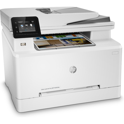 HP 7KW74A (MFP M283FDN) LaserJet Pro Scanner + Photocopy + Fax + Multifunction Color Laser Printer - Thumbnail