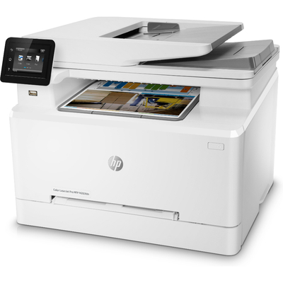 HP 7KW74A (MFP M283FDN) LaserJet Pro Scanner + Photocopy + Fax + Multifunction Color Laser Printer - Thumbnail