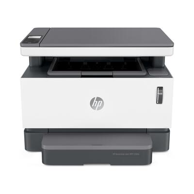 HP - HP 4RY26A (MFP 1200w) Neverstop Laser + Photocopy + Scanner + Wi-Fi + Multifunctional Refillable Laser Printer