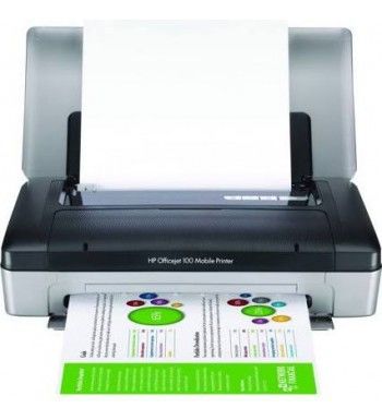 HP CN551A OfficeJet 100 Portable Mobile Printer with Bluetooth
