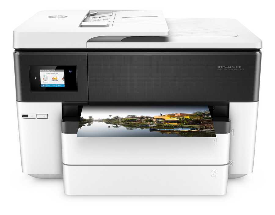 HP Officejet Pro 7740 Photocopy + Scanner + Fax + + WiFi