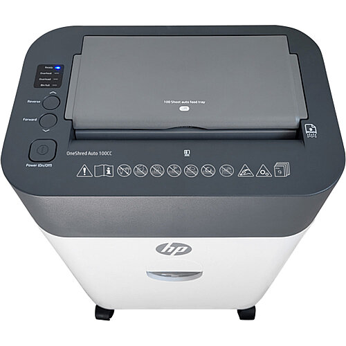 HP Oneshred Auto 100CC Otomatik Beslemeli Evrak İmha Makinesi - 2