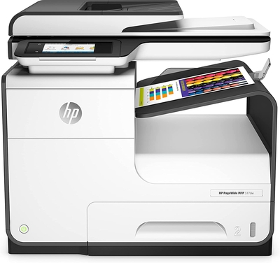HP - HP J9V80B (MFP 377DW) PageWide + Wi-Fi + Scanner + Copier Color Multifunction Printer (J9V80B)