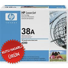 HP - HP Q1338A (38A) Siyah Orjinal Toner - Laserjet 4200 (C) (T10797)