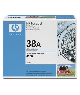 HP - HP Q1338A (38A) Siyah Orjinal Toner - Laserjet 4200 (B) (T5508)