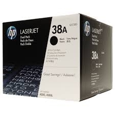 HP - HP Q1338D (38A) Dual Pack Original Toner - LaserJet 4200