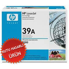 HP - HP Q1339A (39A) Black Original Toner - Laserjet 4300 (Damaged Box)