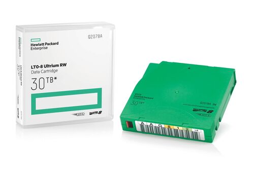 HP Q2078A LTO-8 Ultrium 30TB RW Data Kartuş (T12368) - 1