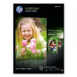 HP - HP Q2510A Parlak Fotoğraf Kağıdı A4 200g/m2 (T1437)