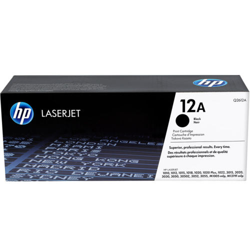 HP Q2612A (12A) Black Original Toner - Laserjet 1010