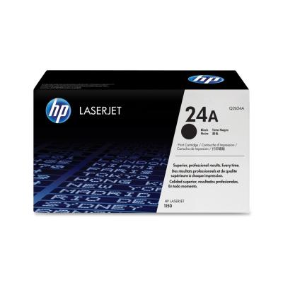 HP - HP Q2624A (24A) Siyah Orjinal Toner - Laserjet 1150 (T9217)