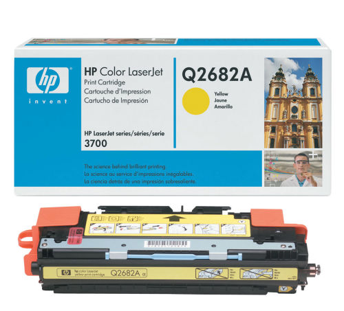 HP Q2682A (311A) Sarı Orjinal Toner - LaserJet 3700 (B) (T8235)