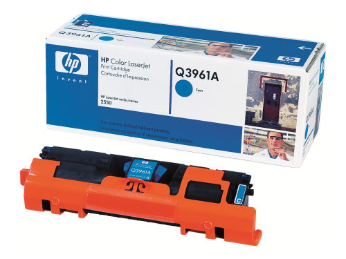 HP Q3961A (122A) Mavi Orjinal Toner - LaserJet 2550 (B) (T8226)