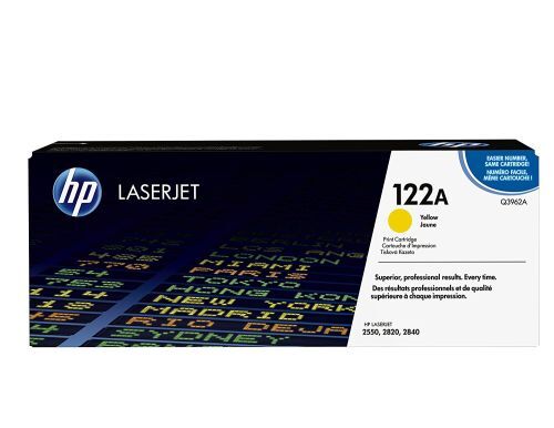 HP Q3962A (122A) Sarı Orjinal Toner - LaserJet 2550 (T8191) - 2