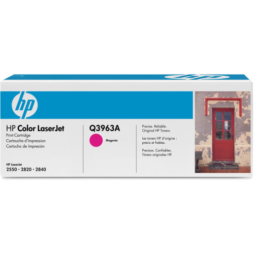 HP Q3963A (122A) Kırmızı Orjinal Toner - LaserJet 2550 (B) (T8215)