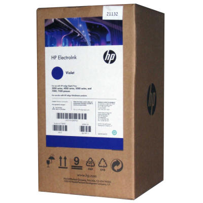 HP - HP Q4004A Mor (Violet) Orjinal Indigo Mürekkebi (4lü Paket) - Digital Press 3000, 4000, 5000 (T7190)