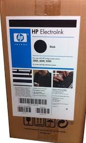 HP Q4012B Black Original Indıgo Ink (10Pk) - Digital Press 3000, 4000, 5000