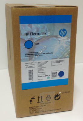 HP - HP Q4013B Mavi Orjinal Indigo Mürekkebi (10lu Paket) - Digital Press 3000, 4000, 5000 (T7184)