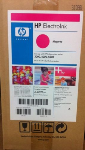 HP Q4014B Kırmızı Orjinal Indigo Mürekkebi (10lu Paket) - Digital Press 3000, 4000, 5000 (T7185)
