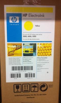 HP Q4015B Yellow Original Indıgo Ink (10Pk) - Digital Press 3000, 4000, 5000 - HP