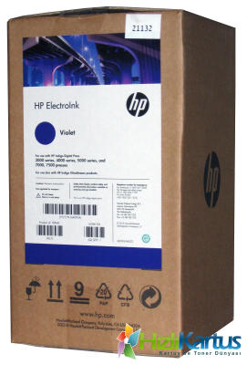 HP Q4093A Violet Original Indigo Ink (4Pk) Digital Press 3000, 4000, 5000 - HP