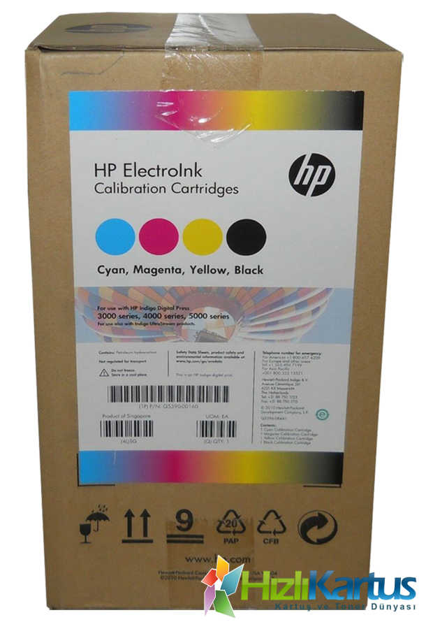 Encre ElectroInk HP Série 3000/4000/5000 - Violet 6-071 - Boîte Ouverte Neuve