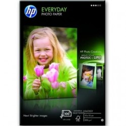 HP - HP Q5441A Gündelik Fotoğraf Kağıdı 200gr,10x15 cm (T1392)