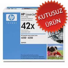 HP - HP Q5942X (42X) Original Toner (Sealed Withdrawn) - Laserjet 4250 (Without Box)
