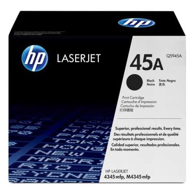HP Q5945A (45A) Black Original Toner - LaserJet 4345 - 2