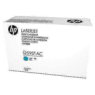 HP Q5951AC Cyan Original Toner - Laserjet 4700 - 2