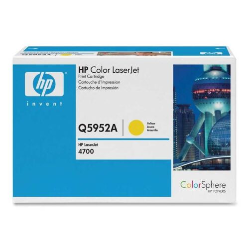 HP Q5952A (643A) Sarı Orjinal Toner - LaserJet 4700 (T10138) - 2