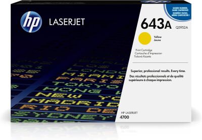 HP Q5952A (643A) Sarı Orjinal Toner - LaserJet 4700 (T10138) - 3
