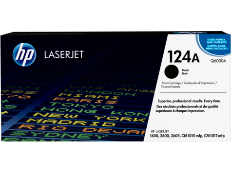 HP Q6000A (124A) Siyah Orjinal Toner - Laserjet 1600 (T9404)