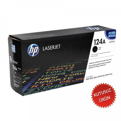 HP - HP Q6000A (124A) Siyah Orjinal Toner - Laserjet 1600 (U) (T11463)