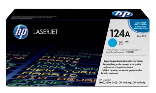 HP Q6001A (124A) Mavi Orjinal Toner - Laserjet 1600 (T8205)