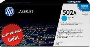 HP - HP Q6471A (502A) Mavi Orjinal Toner - Laserjet 3600 (C) (T4853)